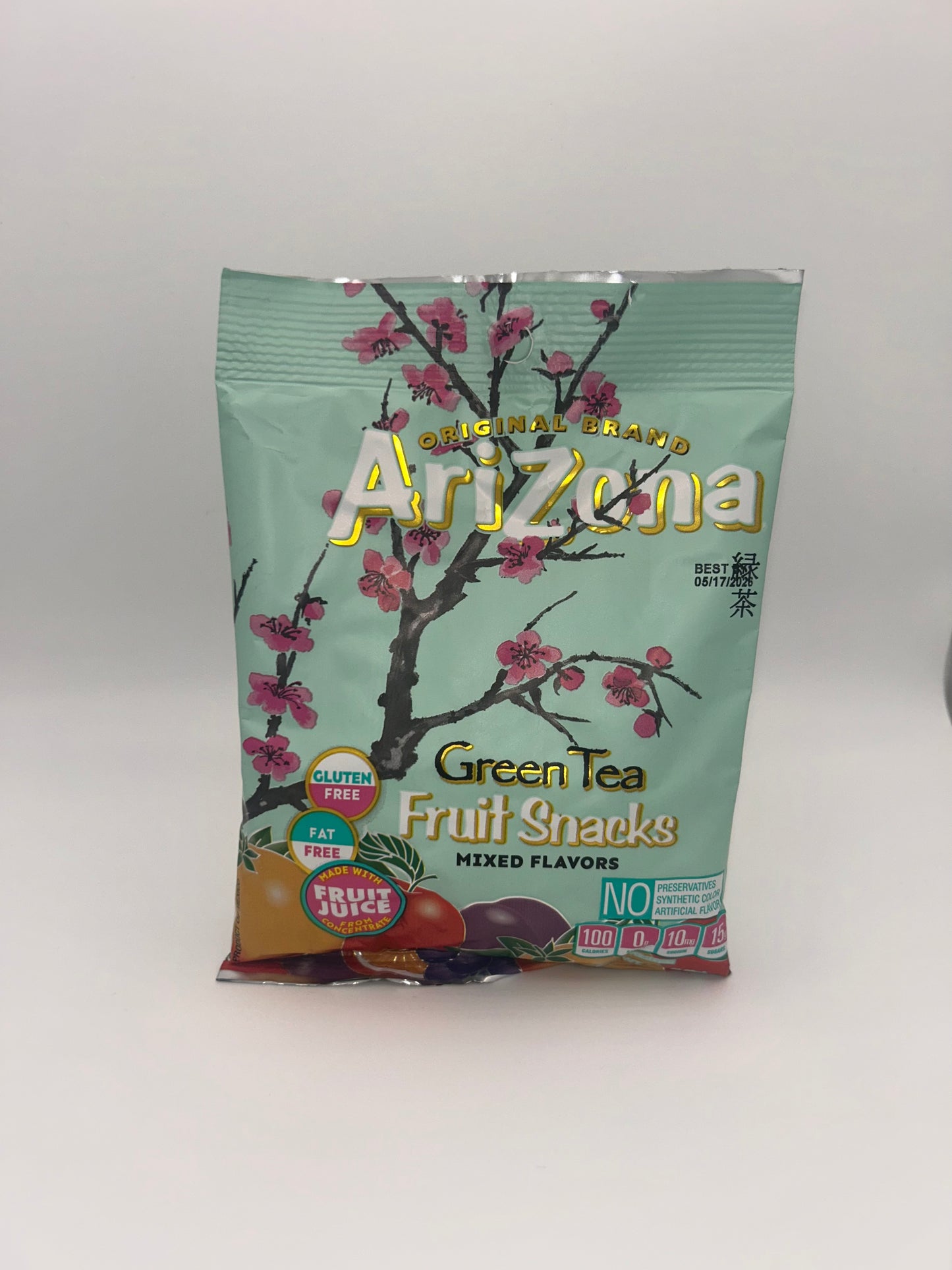 Arizona Green Tea Fruit Snacks Mixed Flavors